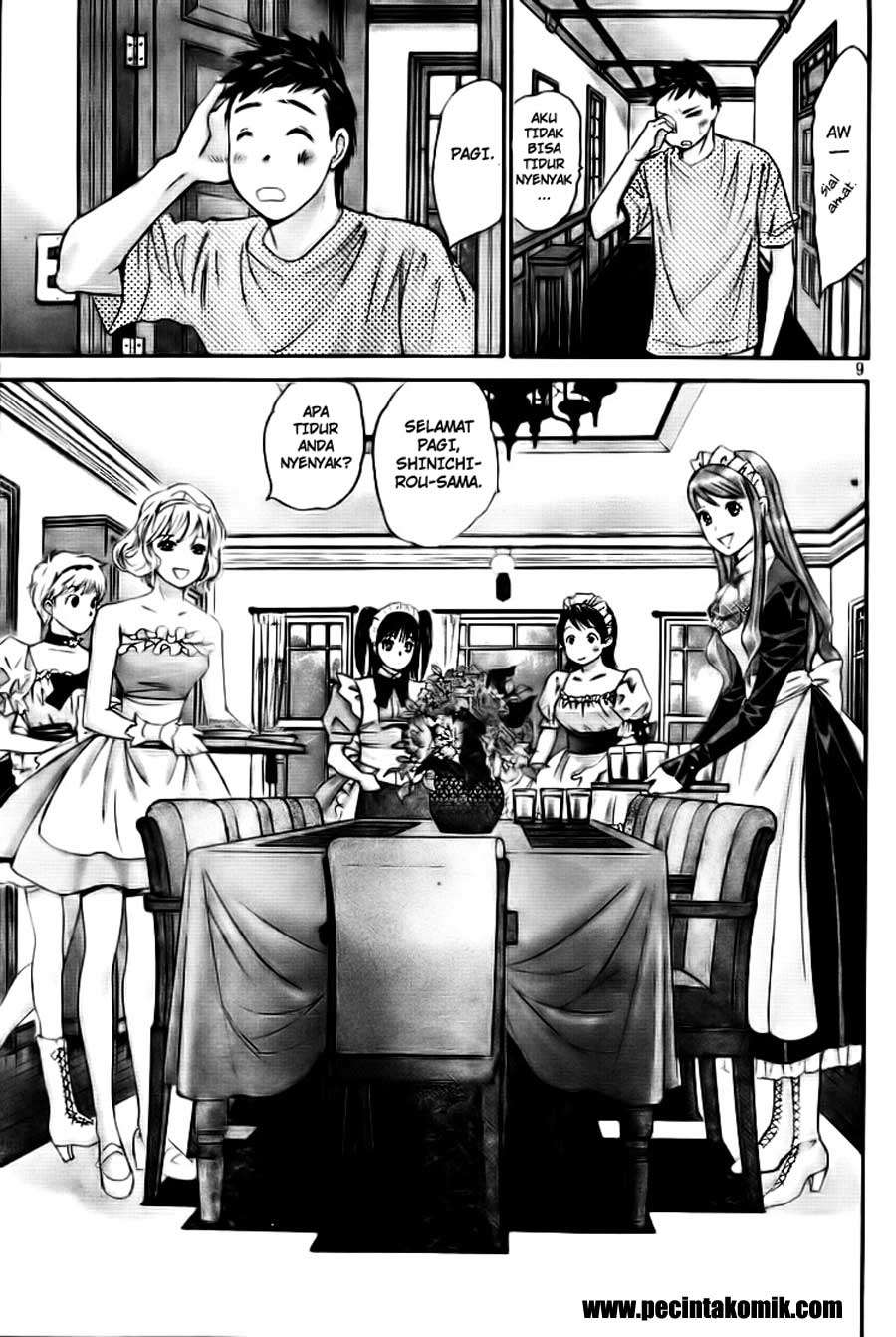 Hachi Ichi Chapter 4 - halaman 10