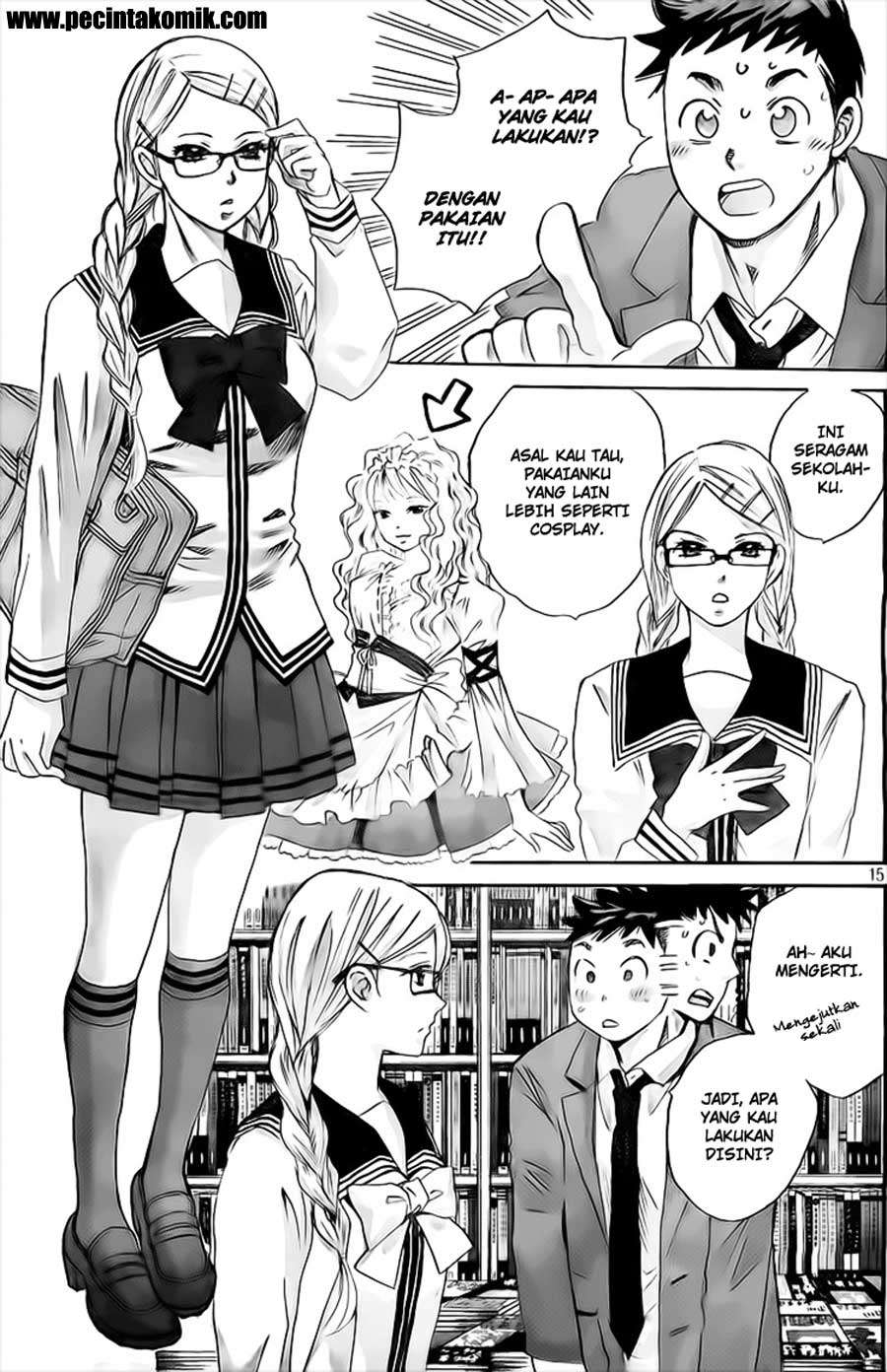 Hachi Ichi Chapter 8 - halaman 16