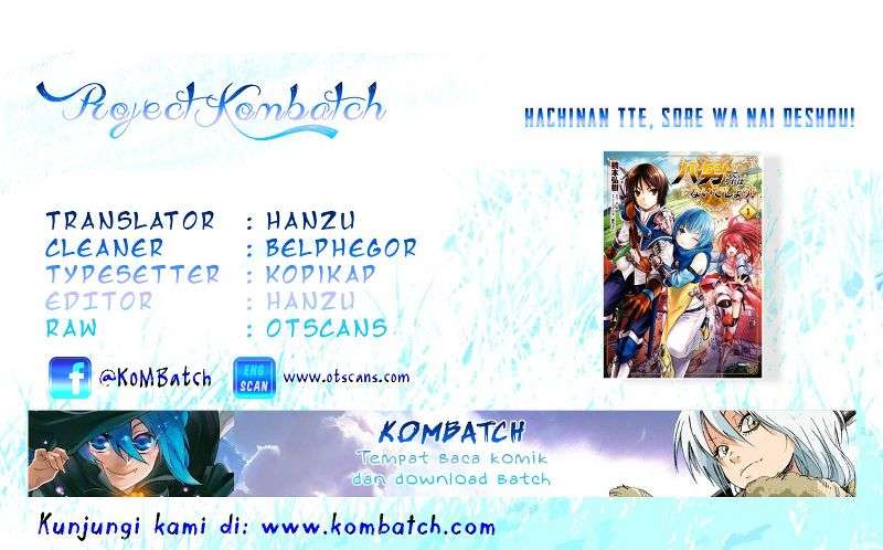 Hachi-nan tte, Sore wa Nai deshou! Chapter 13 - halaman 1