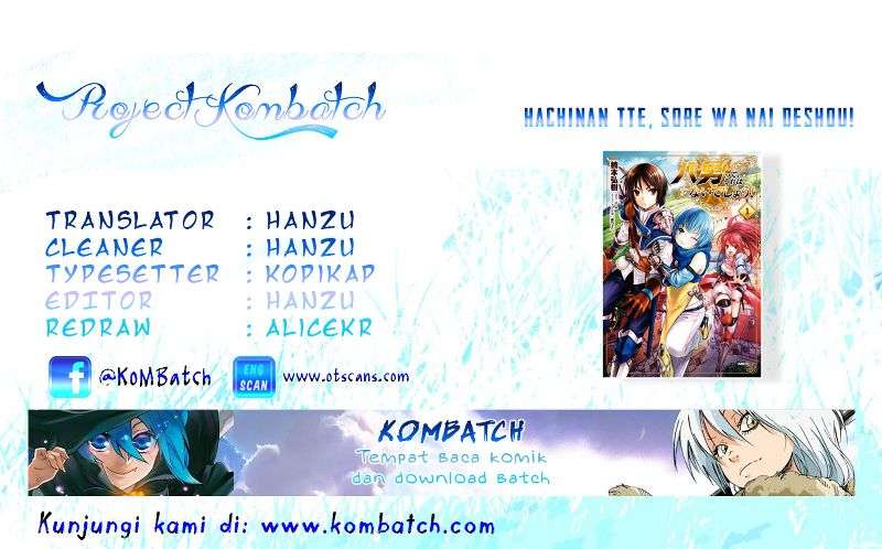 Hachi-nan tte, Sore wa Nai deshou! Chapter 14 - halaman 1