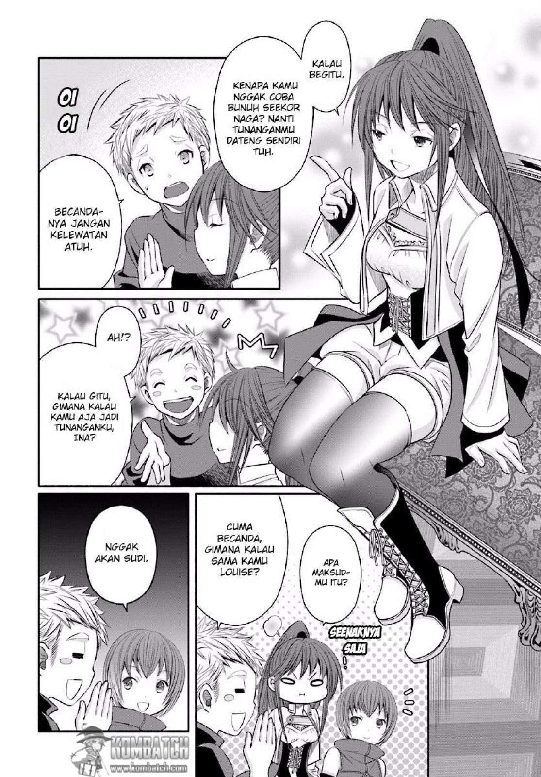 Hachi-nan tte, Sore wa Nai deshou! Chapter 17 - halaman 17
