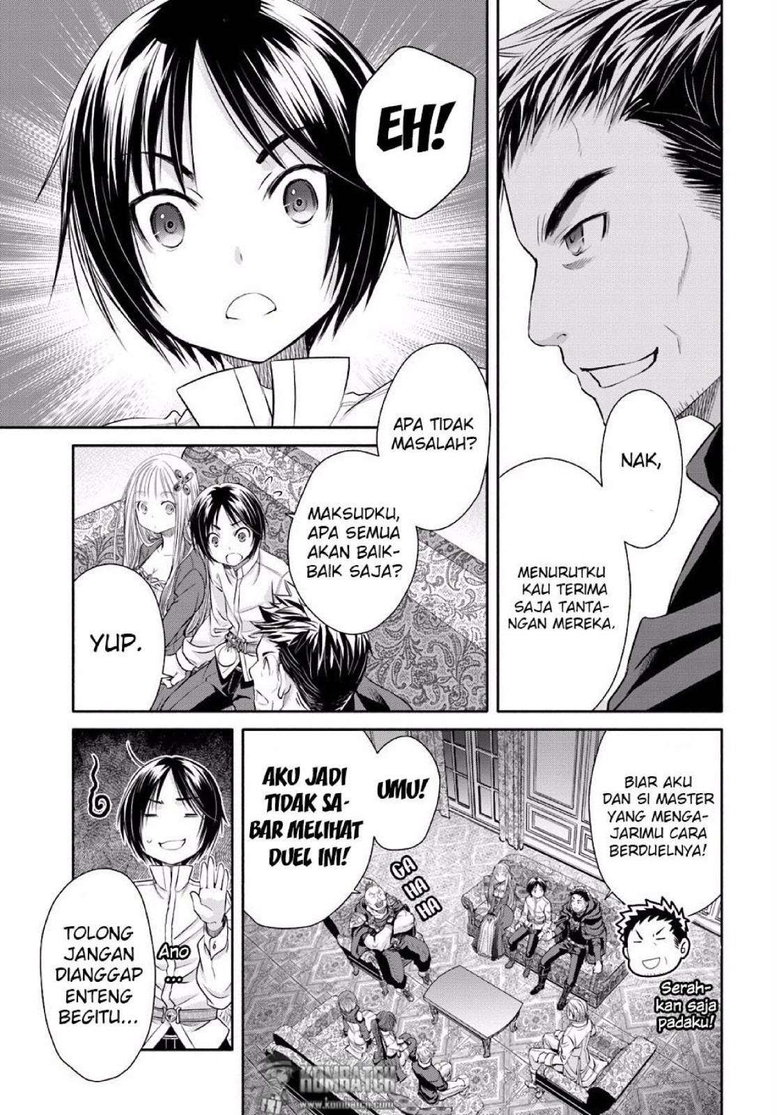 Hachi-nan tte, Sore wa Nai deshou! Chapter 23.1 - halaman 15