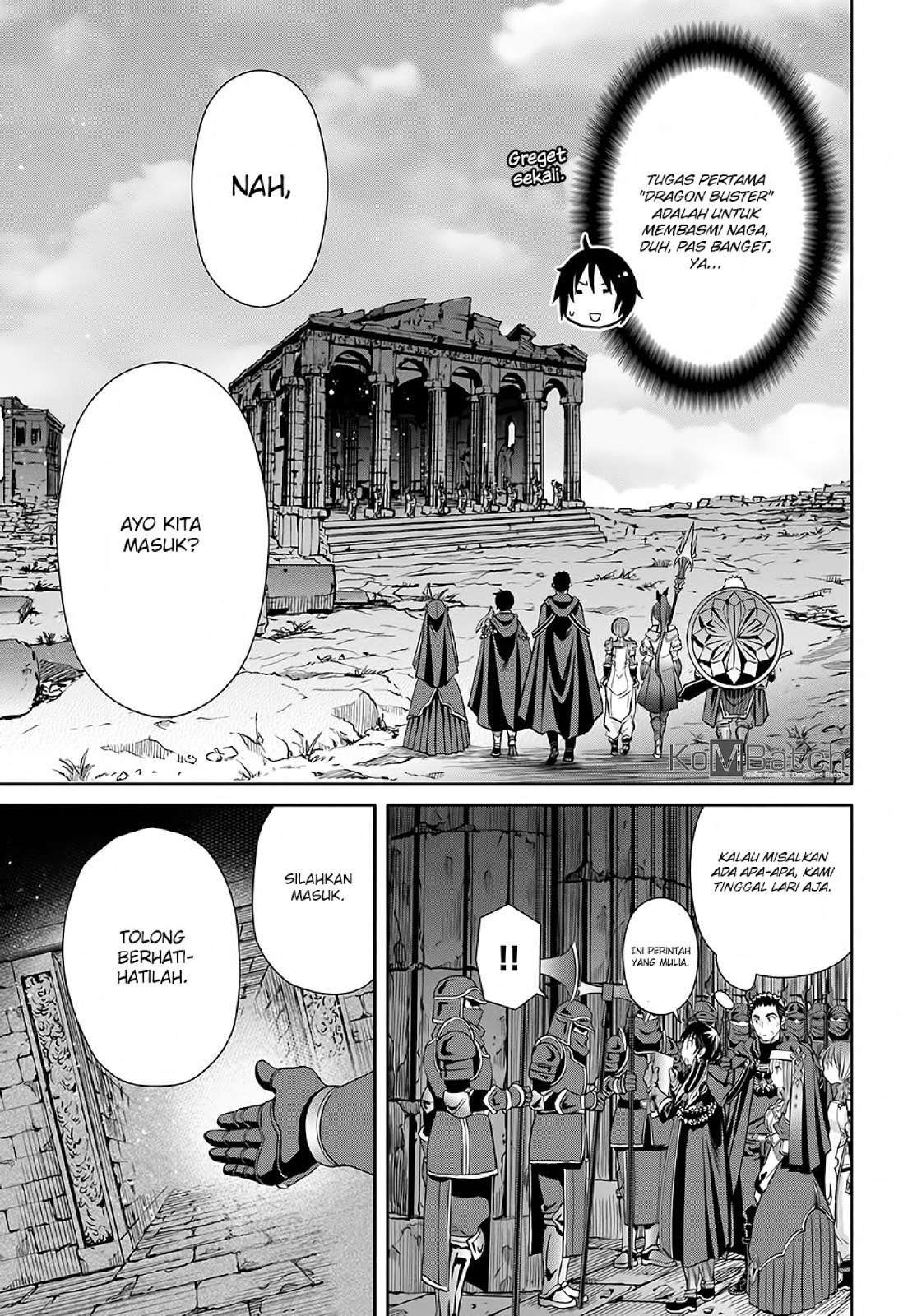 Hachi-nan tte, Sore wa Nai deshou! Chapter 27 - halaman 12