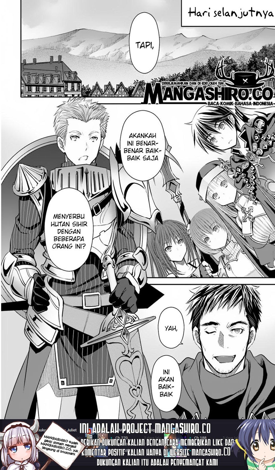 Hachi-nan tte, Sore wa Nai deshou! Chapter 44 - halaman 14
