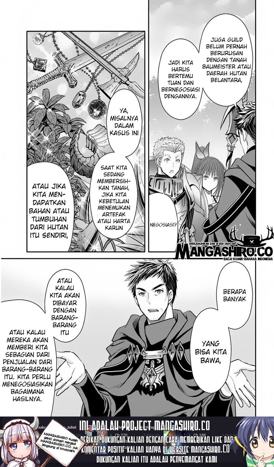 Hachi-nan tte, Sore wa Nai deshou! Chapter 44 - halaman 21