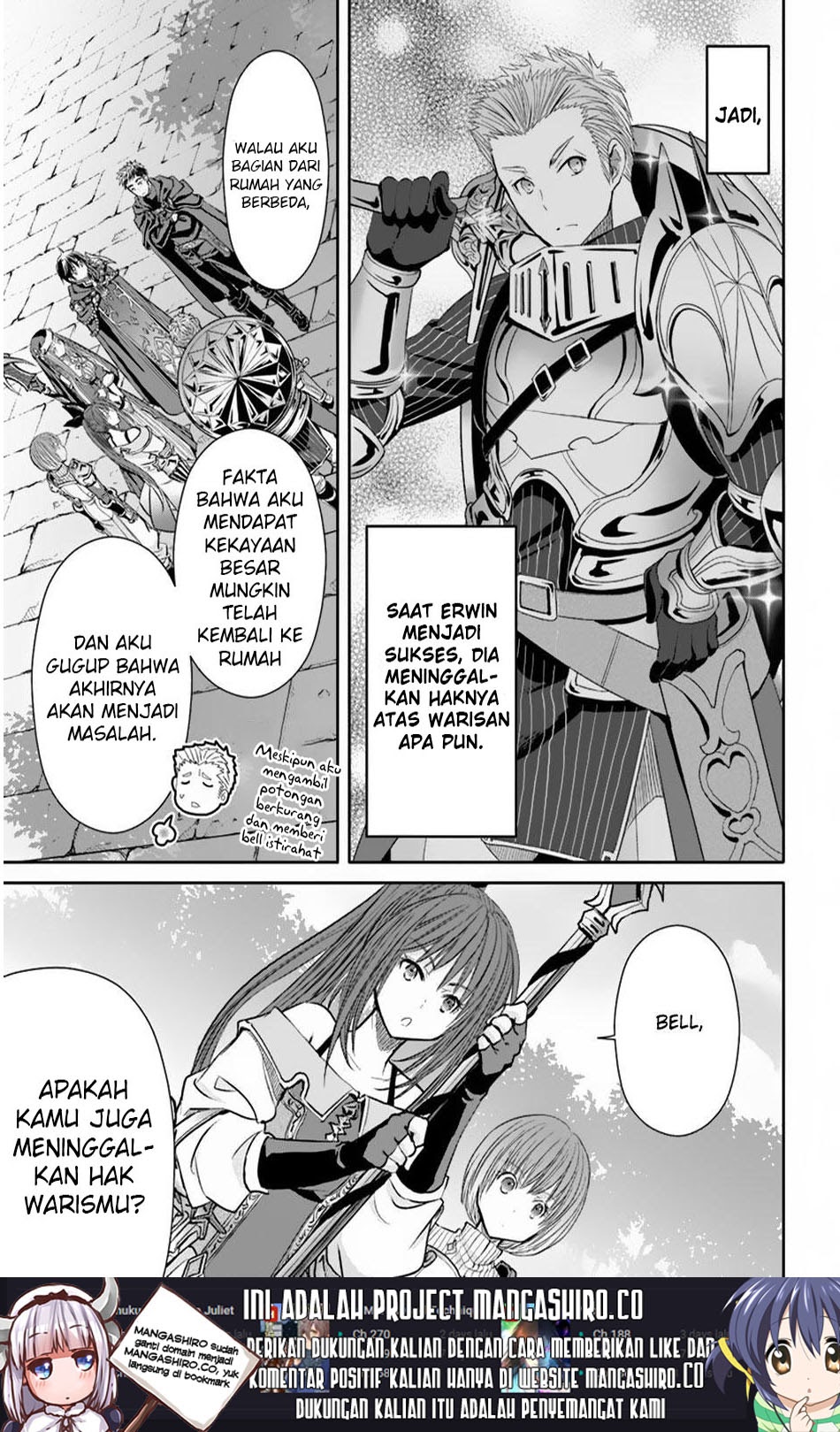 Hachi-nan tte, Sore wa Nai deshou! Chapter 44 - halaman 23