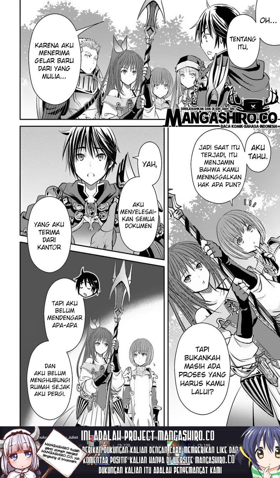 Hachi-nan tte, Sore wa Nai deshou! Chapter 44 - halaman 24