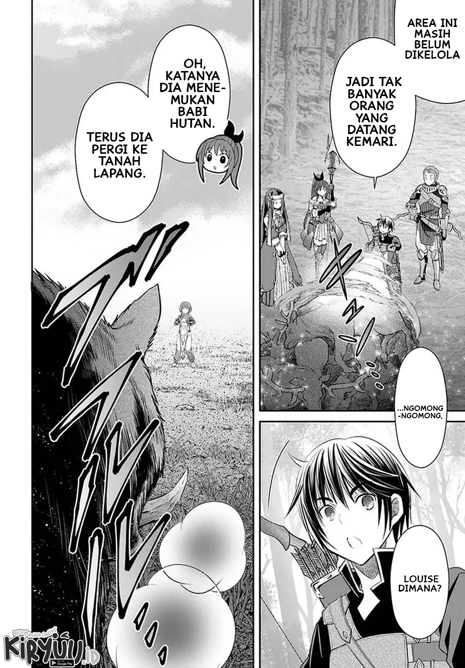Hachi-nan tte, Sore wa Nai deshou! Chapter 59 - halaman 13