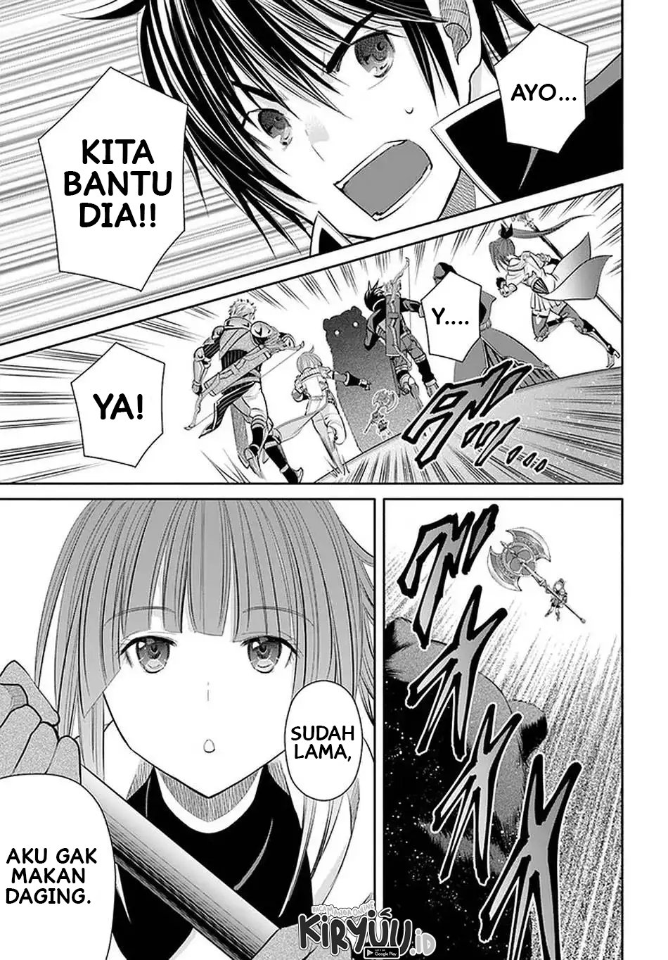Hachi-nan tte, Sore wa Nai deshou! Chapter 59 - halaman 18