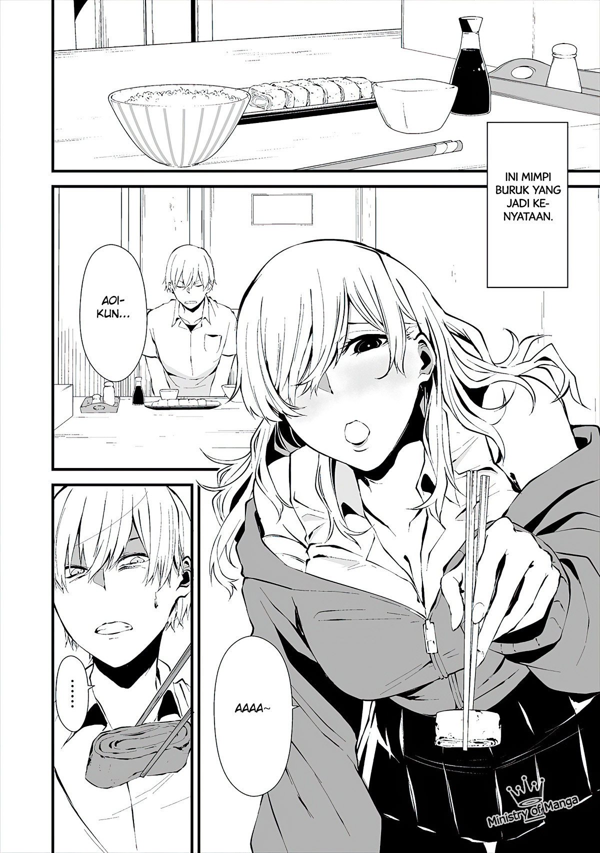 Hachigatsu Kokonoka Boku wa Kimi ni Kuwareru. Chapter 2 - halaman 9