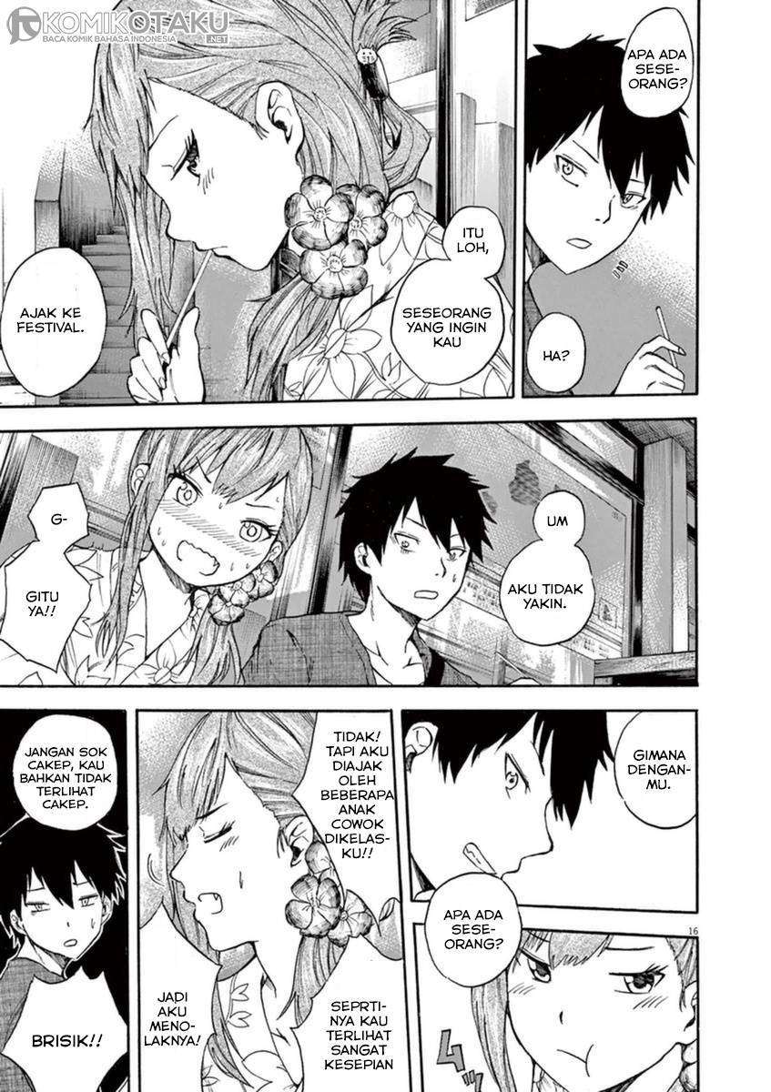Hachigatsu no Ghost Chapter 4 - halaman 17