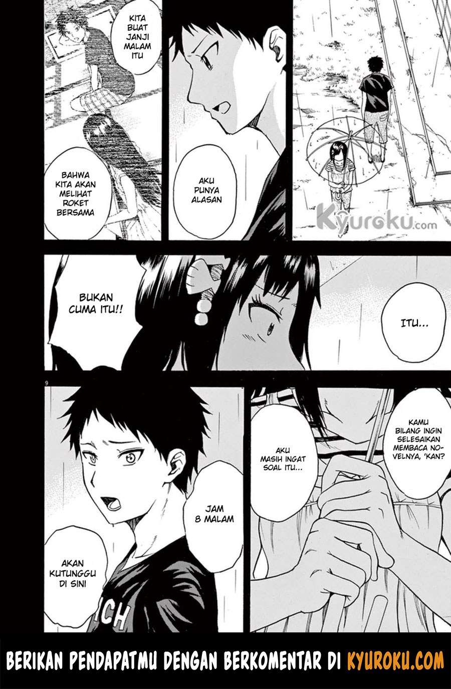 Hachigatsu no Ghost Chapter 8 - halaman 10