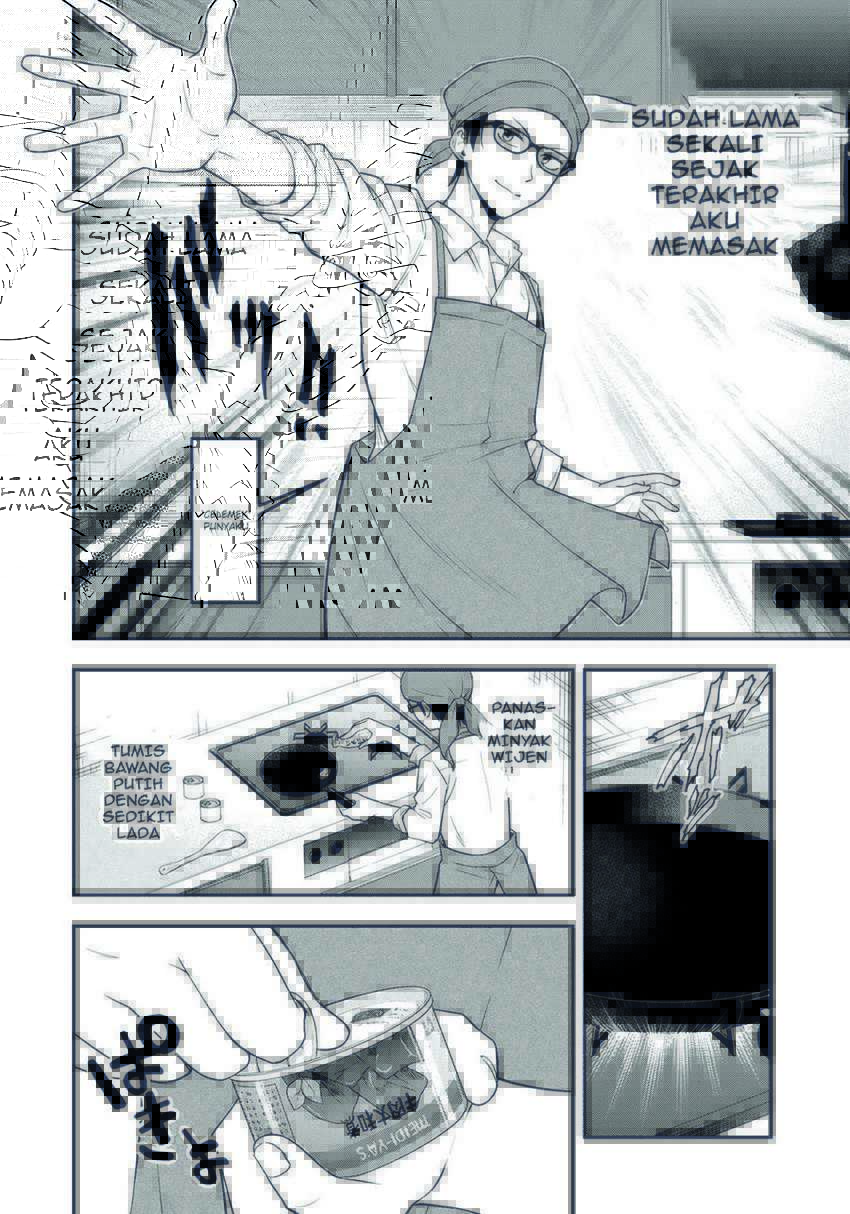 Hagoromo-sensei wa Kyou mo Kanzume Chapter 1 - halaman 21