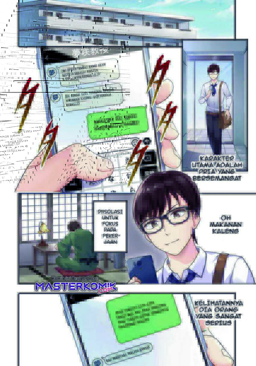 Hagoromo-sensei wa Kyou mo Kanzume Chapter 1 - halaman 5