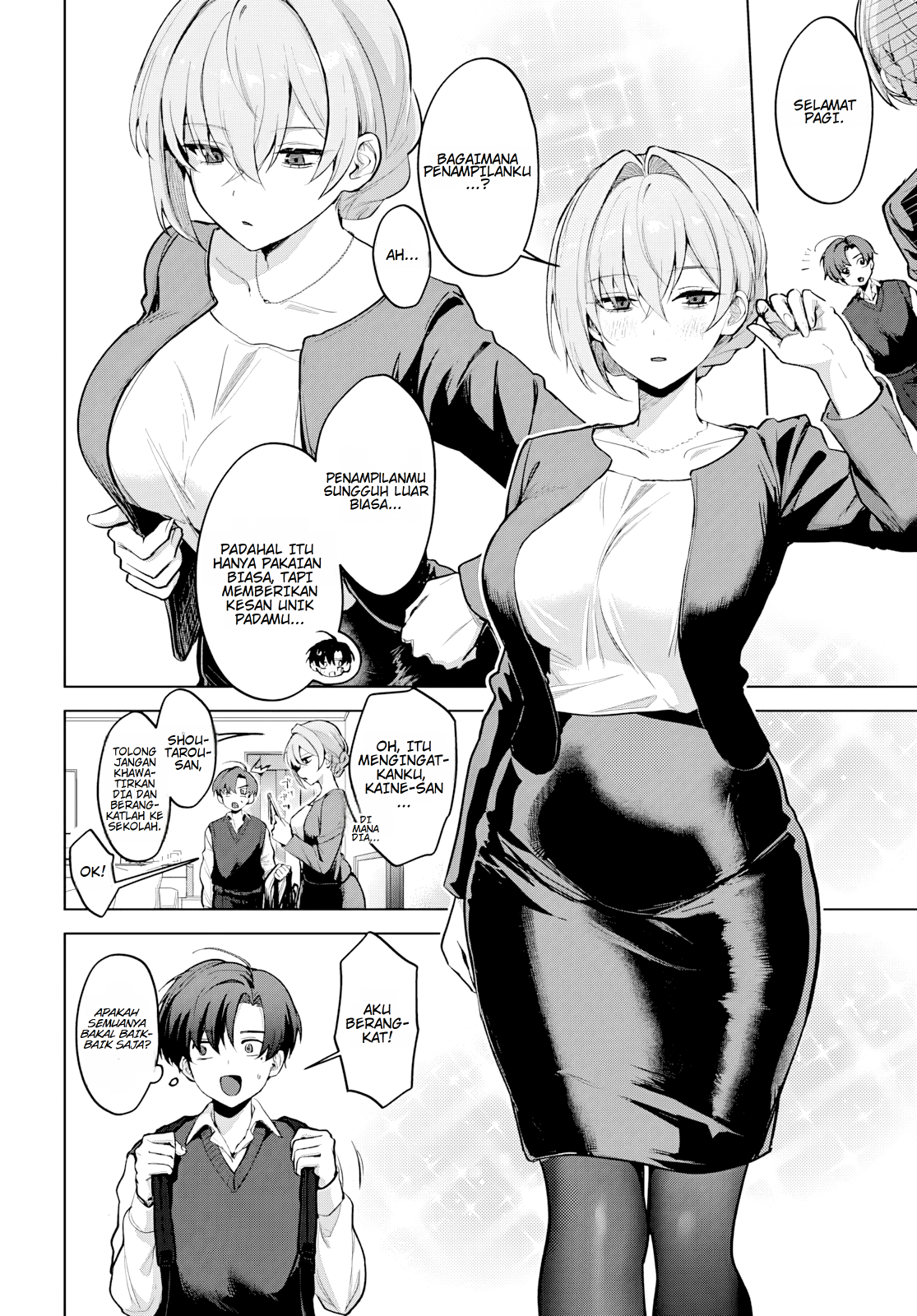 Haha no Ai wa Mama Naranai! Chapter 4 - halaman 4