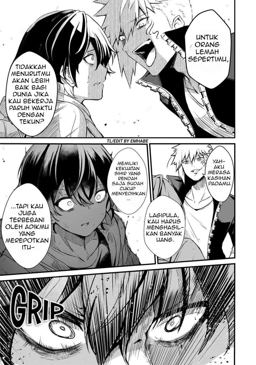 Hai no Sekai wa Kami-no-me de Irodoku: Ore dake Mieru Status de, Saijaku kara Saikyou e Kageagaru Chapter 1 - halaman 11