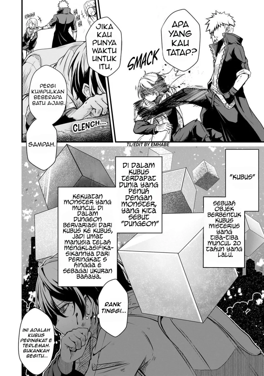 Hai no Sekai wa Kami-no-me de Irodoku: Ore dake Mieru Status de, Saijaku kara Saikyou e Kageagaru Chapter 1 - halaman 12