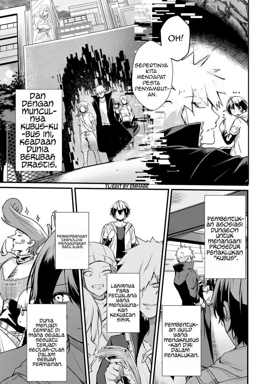 Hai no Sekai wa Kami-no-me de Irodoku: Ore dake Mieru Status de, Saijaku kara Saikyou e Kageagaru Chapter 1 - halaman 13