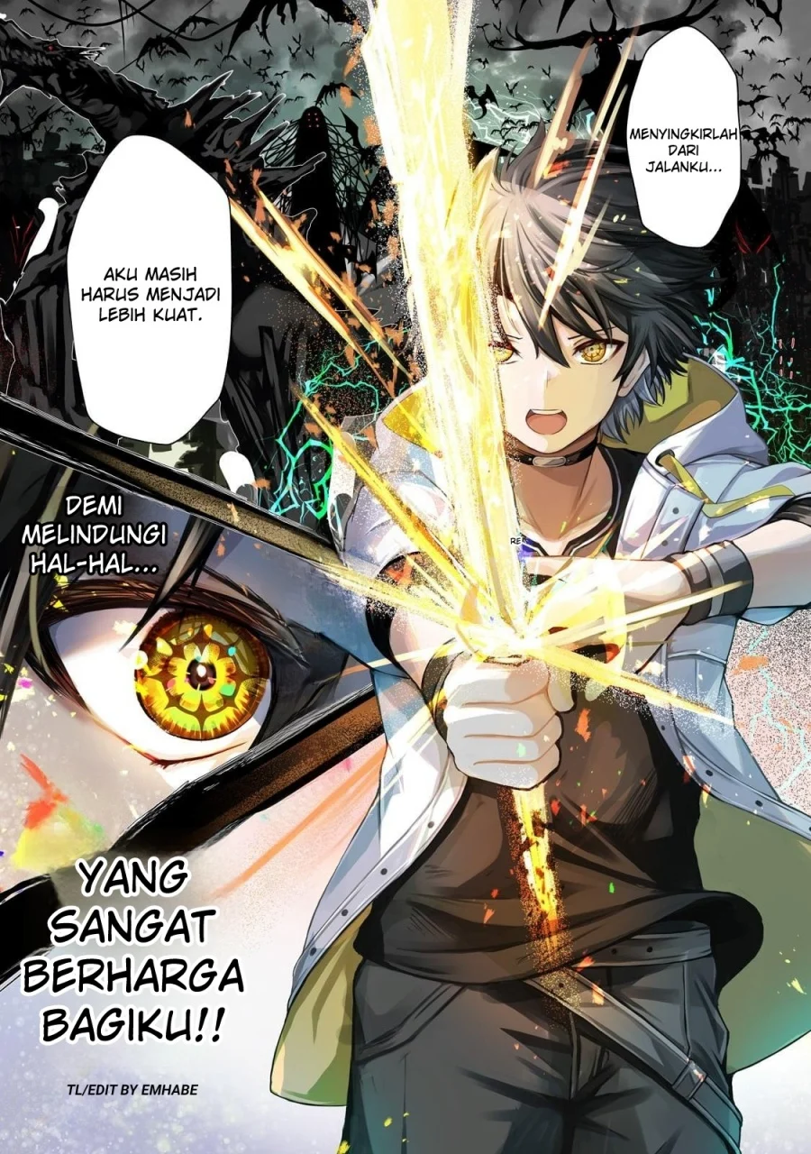 Hai no Sekai wa Kami-no-me de Irodoku: Ore dake Mieru Status de, Saijaku kara Saikyou e Kageagaru Chapter 1 - halaman 2