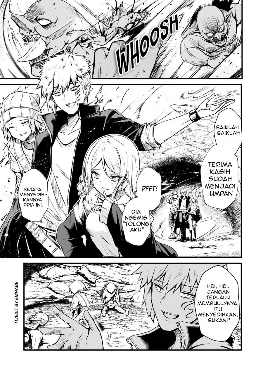 Hai no Sekai wa Kami-no-me de Irodoku: Ore dake Mieru Status de, Saijaku kara Saikyou e Kageagaru Chapter 1 - halaman 7