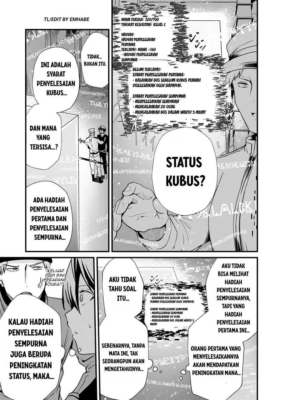 Hai no Sekai wa Kami-no-me de Irodoku: Ore dake Mieru Status de, Saijaku kara Saikyou e Kageagaru Chapter 10 - halaman 12