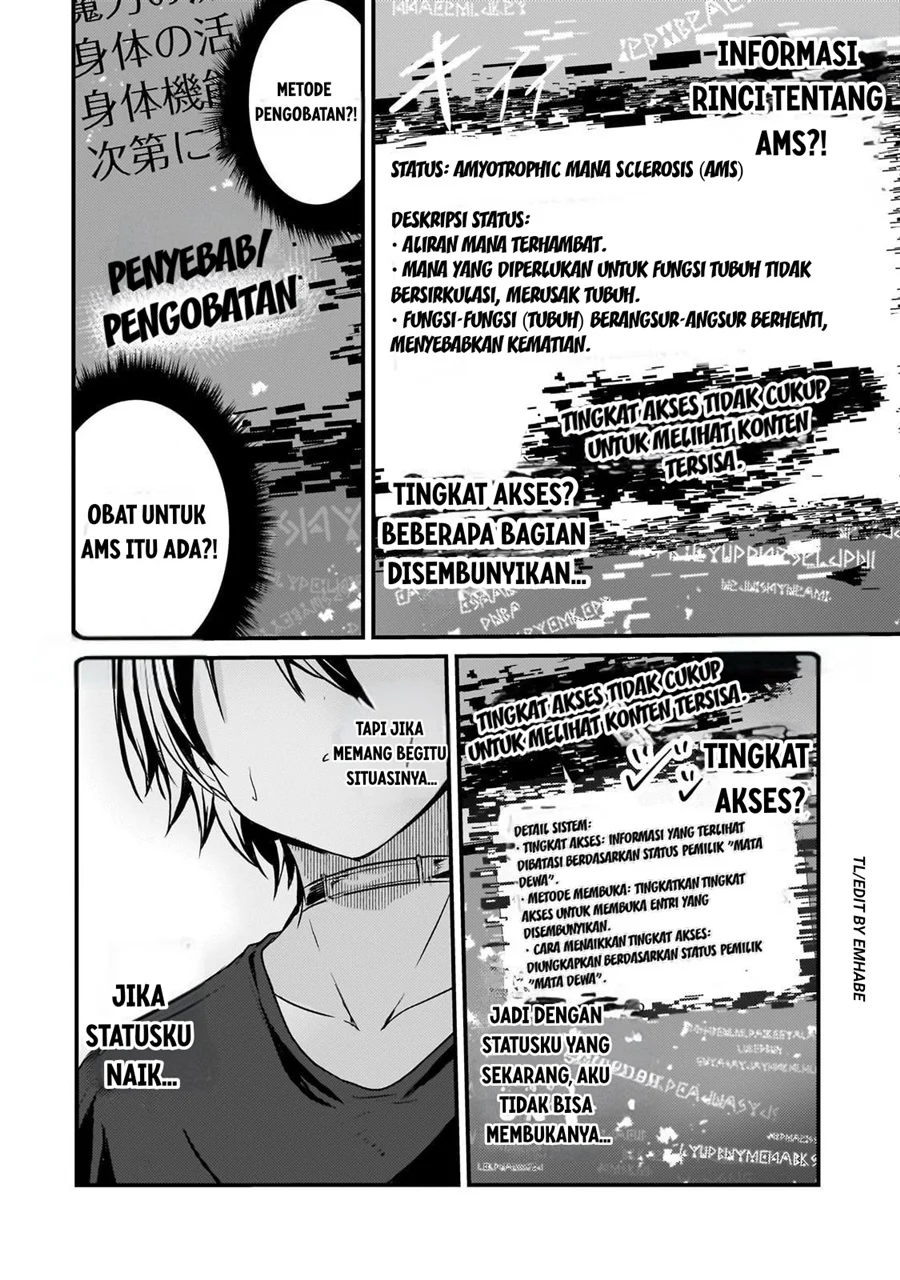 Hai no Sekai wa Kami-no-me de Irodoku: Ore dake Mieru Status de, Saijaku kara Saikyou e Kageagaru Chapter 10 - halaman 17