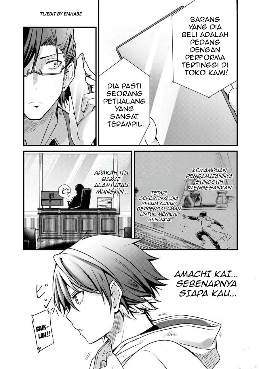 Hai no Sekai wa Kami-no-me de Irodoku: Ore dake Mieru Status de, Saijaku kara Saikyou e Kageagaru Chapter 11 - halaman 12