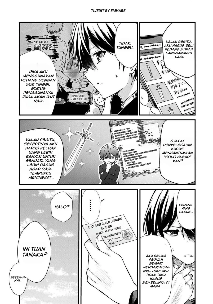 Hai no Sekai wa Kami-no-me de Irodoku: Ore dake Mieru Status de, Saijaku kara Saikyou e Kageagaru Chapter 11 - halaman 4