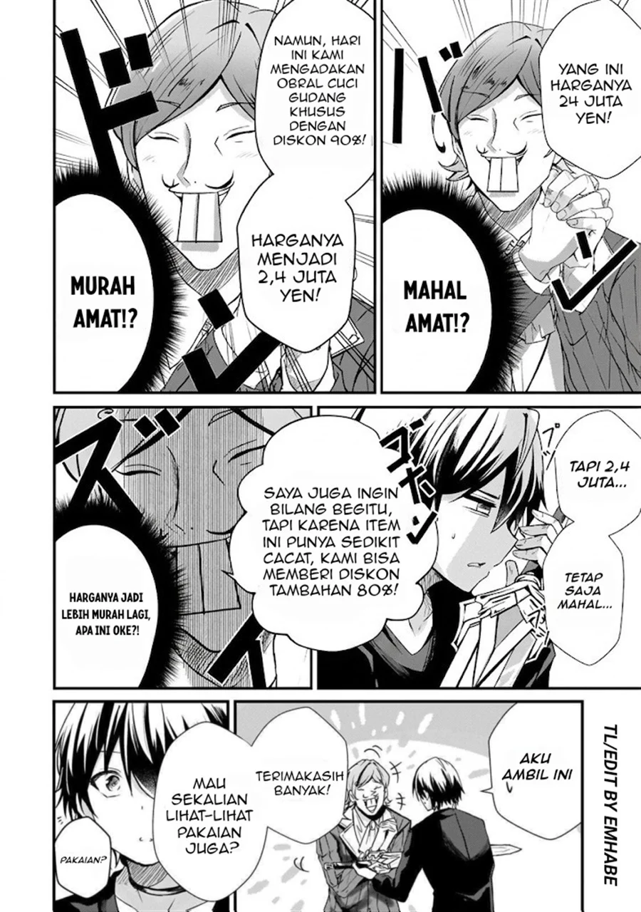 Hai no Sekai wa Kami-no-me de Irodoku: Ore dake Mieru Status de, Saijaku kara Saikyou e Kageagaru Chapter 11 - halaman 7