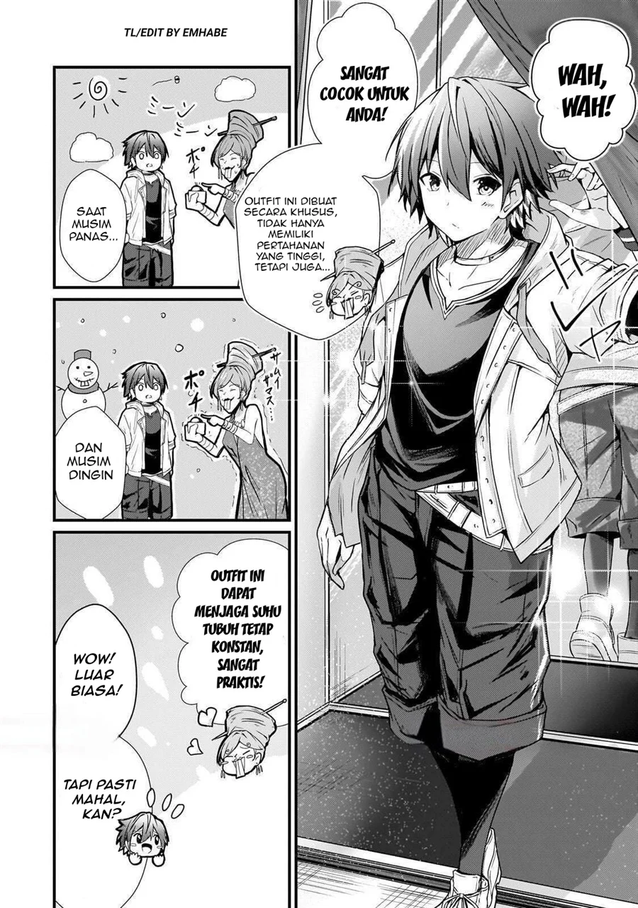 Hai no Sekai wa Kami-no-me de Irodoku: Ore dake Mieru Status de, Saijaku kara Saikyou e Kageagaru Chapter 11 - halaman 9