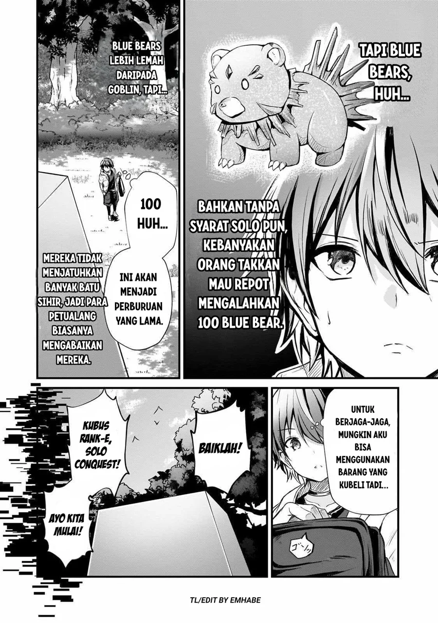 Hai no Sekai wa Kami-no-me de Irodoku: Ore dake Mieru Status de, Saijaku kara Saikyou e Kageagaru Chapter 12 - halaman 7