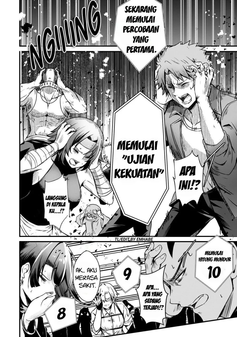 Hai no Sekai wa Kami-no-me de Irodoku: Ore dake Mieru Status de, Saijaku kara Saikyou e Kageagaru Chapter 2 - halaman 17