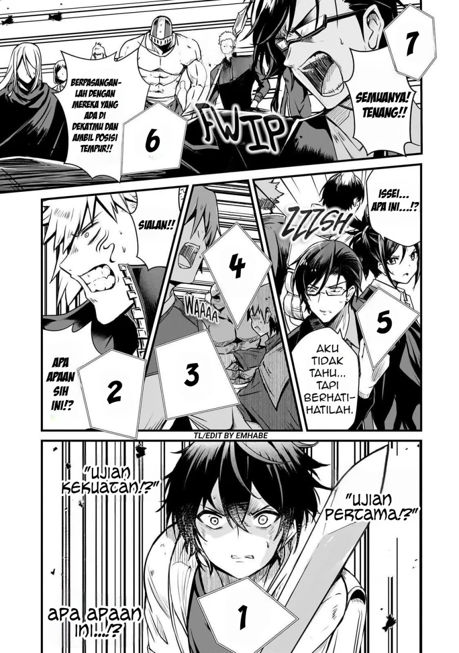 Hai no Sekai wa Kami-no-me de Irodoku: Ore dake Mieru Status de, Saijaku kara Saikyou e Kageagaru Chapter 2 - halaman 18