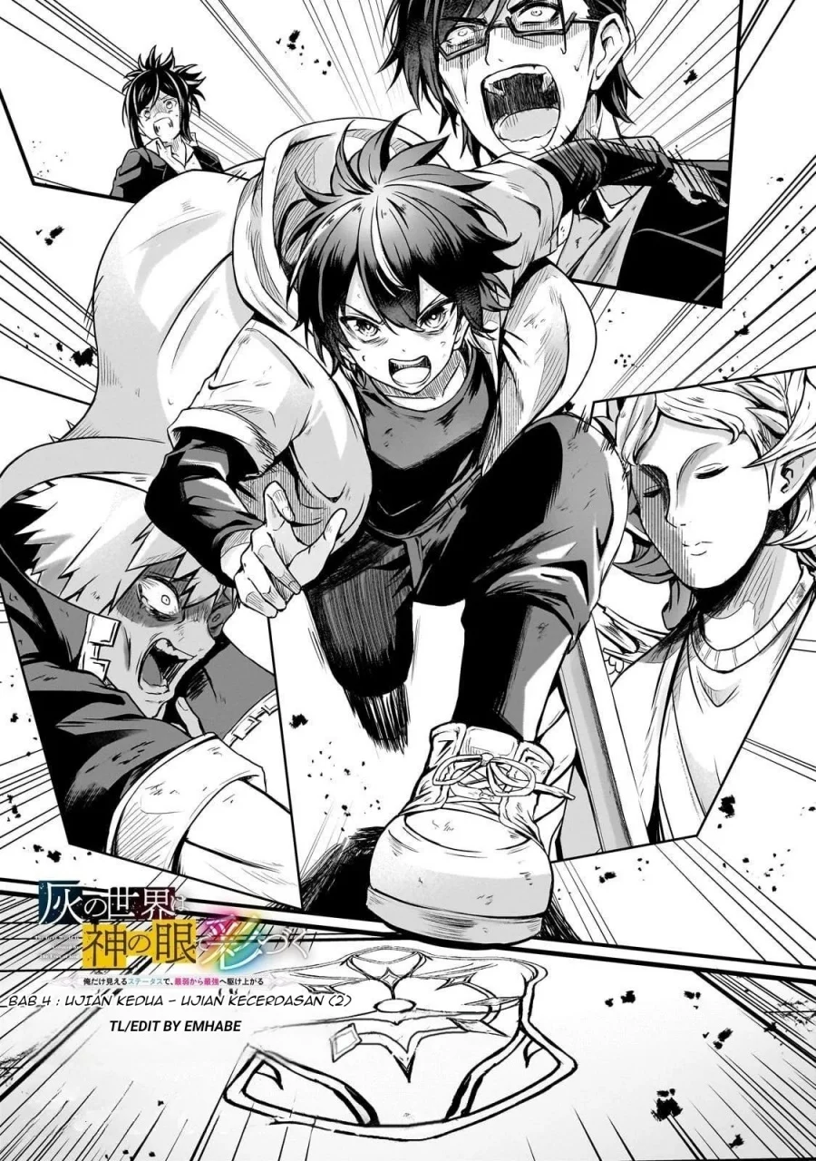 Hai no Sekai wa Kami-no-me de Irodoku: Ore dake Mieru Status de, Saijaku kara Saikyou e Kageagaru Chapter 4 - halaman 2