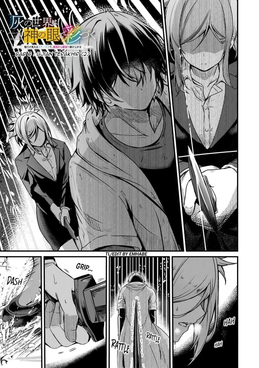 Hai no Sekai wa Kami-no-me de Irodoku: Ore dake Mieru Status de, Saijaku kara Saikyou e Kageagaru Chapter 6 - halaman 2