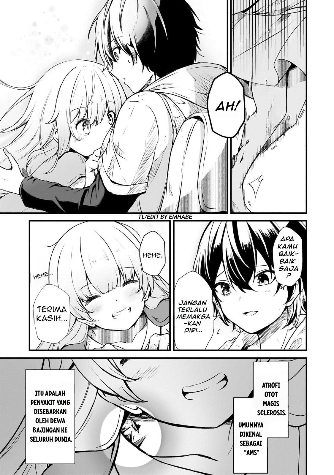 Hai no Sekai wa Kami no Me de Irozuku: Ore dake Mieru Status de, Saijaku kara Saikyou e Kakeagaru Chapter 1 - halaman 17