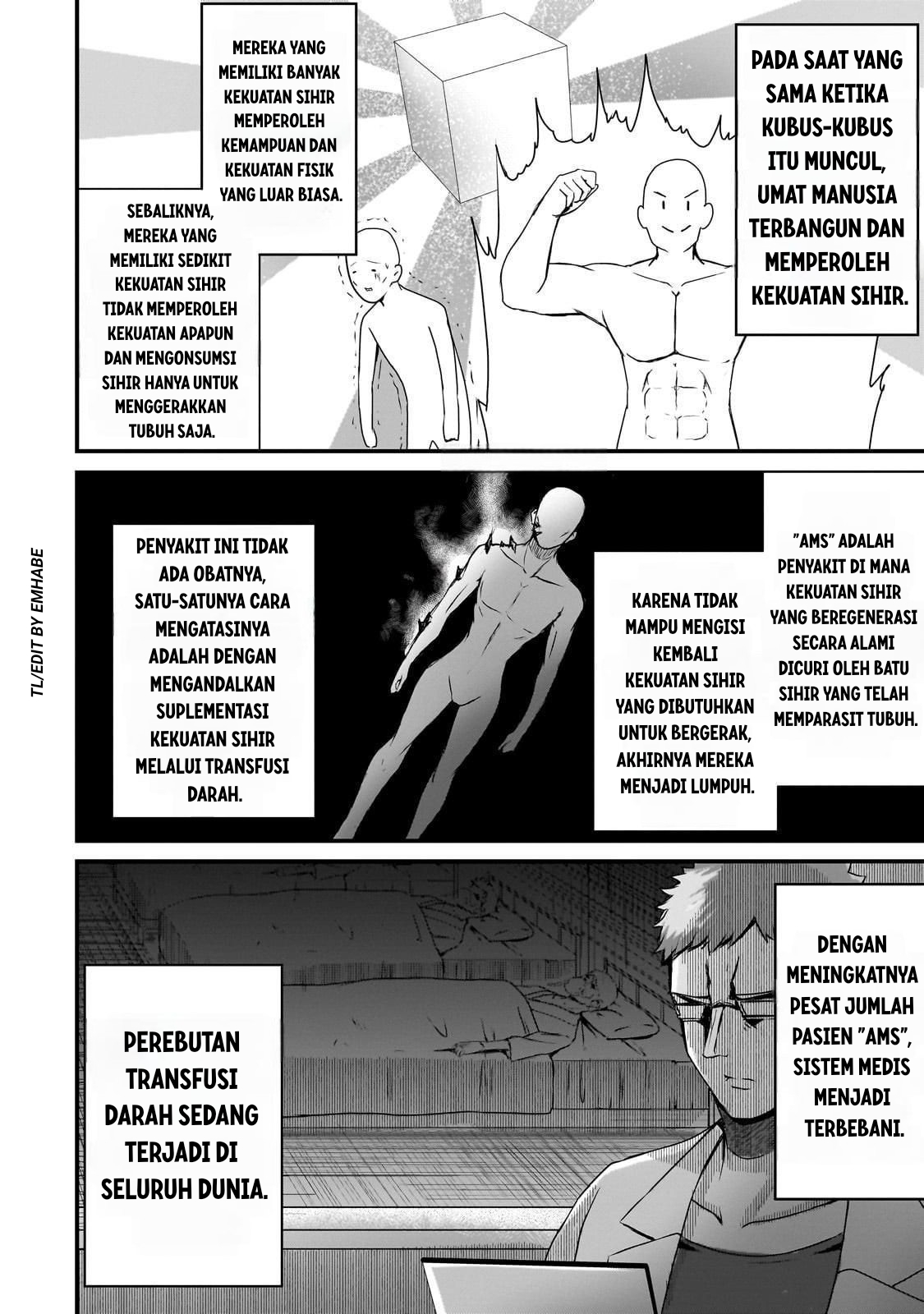 Hai no Sekai wa Kami no Me de Irozuku: Ore dake Mieru Status de, Saijaku kara Saikyou e Kakeagaru Chapter 1 - halaman 18