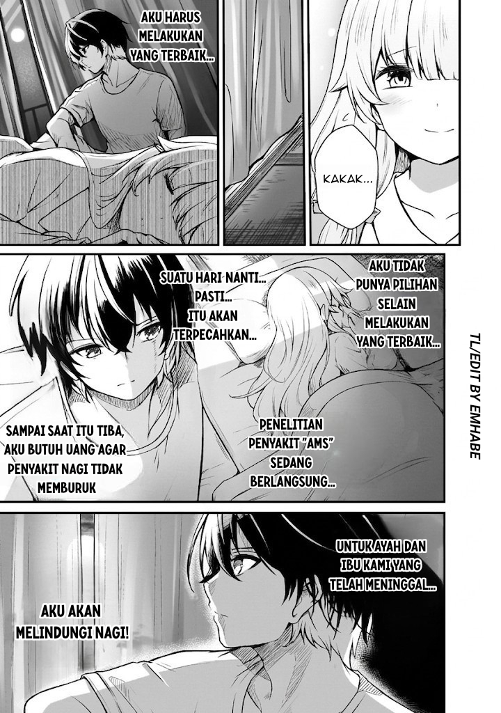 Hai no Sekai wa Kami no Me de Irozuku: Ore dake Mieru Status de, Saijaku kara Saikyou e Kakeagaru Chapter 1 - halaman 23