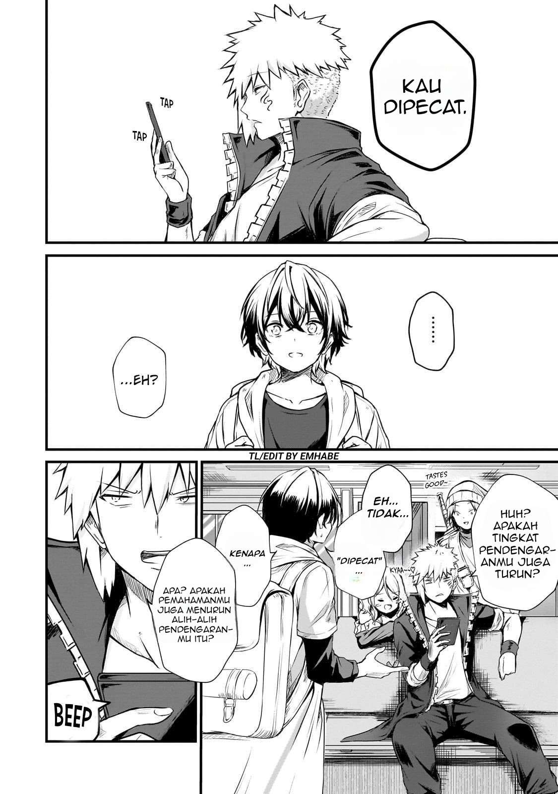 Hai no Sekai wa Kami no Me de Irozuku: Ore dake Mieru Status de, Saijaku kara Saikyou e Kakeagaru Chapter 1 - halaman 24