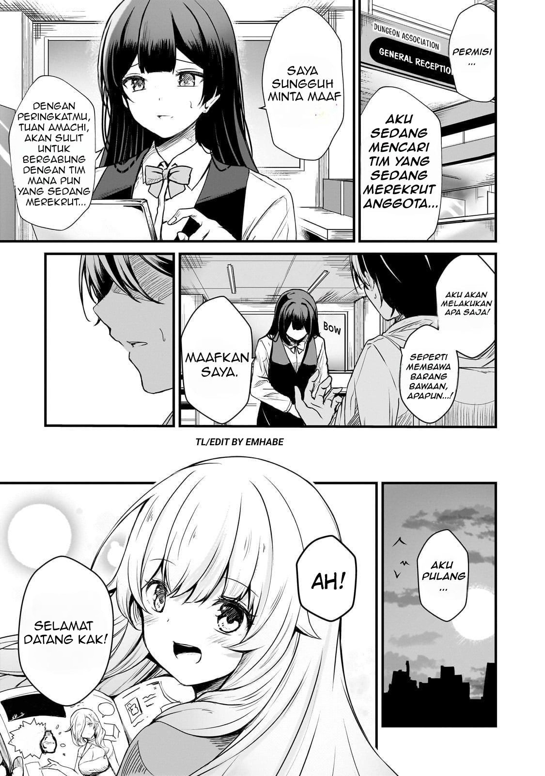 Hai no Sekai wa Kami no Me de Irozuku: Ore dake Mieru Status de, Saijaku kara Saikyou e Kakeagaru Chapter 1 - halaman 28