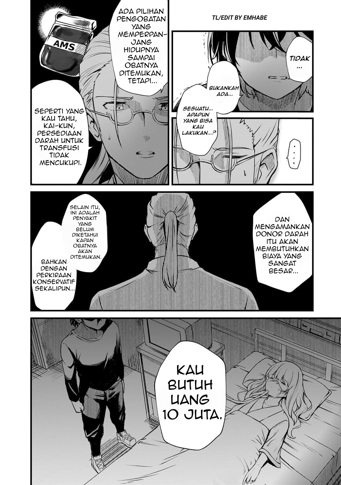 Hai no Sekai wa Kami no Me de Irozuku: Ore dake Mieru Status de, Saijaku kara Saikyou e Kakeagaru Chapter 1 - halaman 39