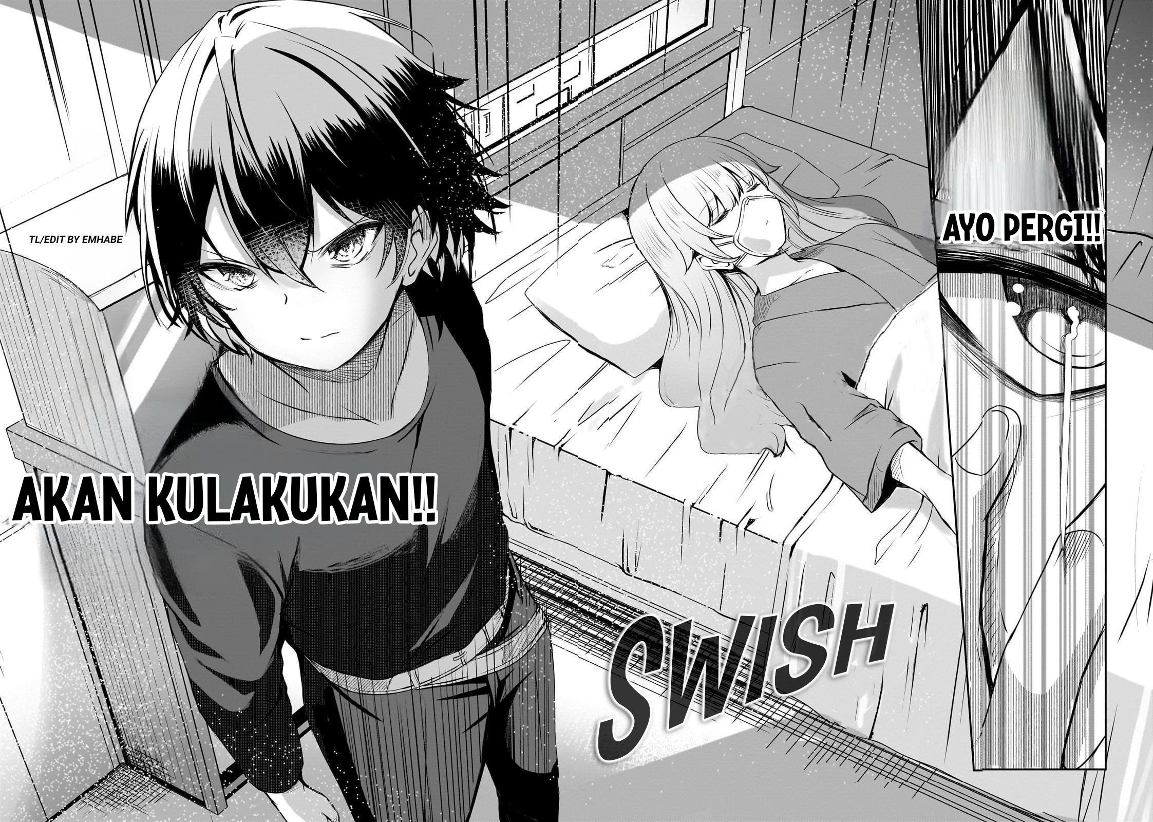 Hai no Sekai wa Kami no Me de Irozuku: Ore dake Mieru Status de, Saijaku kara Saikyou e Kakeagaru Chapter 1 - halaman 44