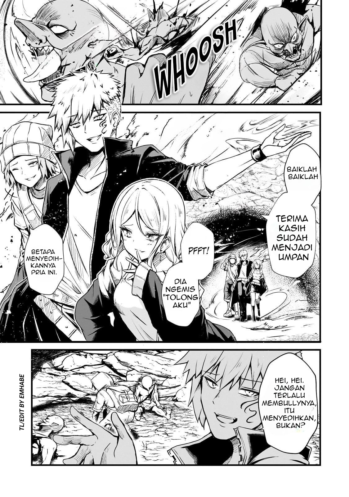 Hai no Sekai wa Kami no Me de Irozuku: Ore dake Mieru Status de, Saijaku kara Saikyou e Kakeagaru Chapter 1 - halaman 7