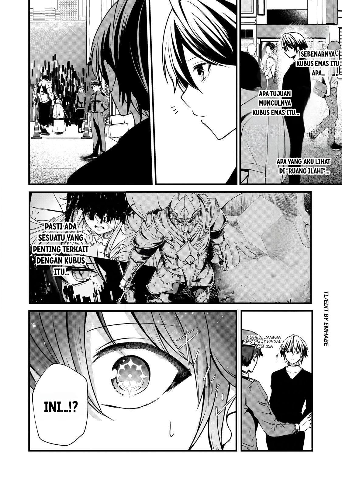 Hai no Sekai wa Kami no Me de Irozuku: Ore dake Mieru Status de, Saijaku kara Saikyou e Kakeagaru Chapter 10 - halaman 11