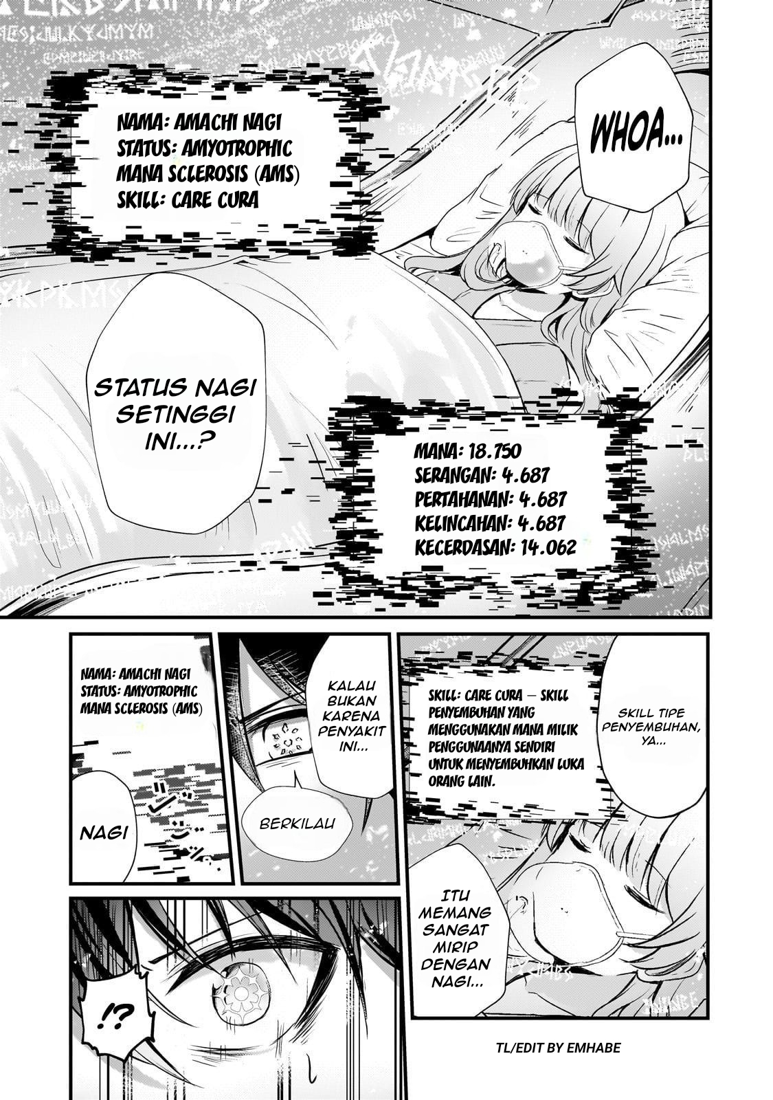 Hai no Sekai wa Kami no Me de Irozuku: Ore dake Mieru Status de, Saijaku kara Saikyou e Kakeagaru Chapter 10 - halaman 16