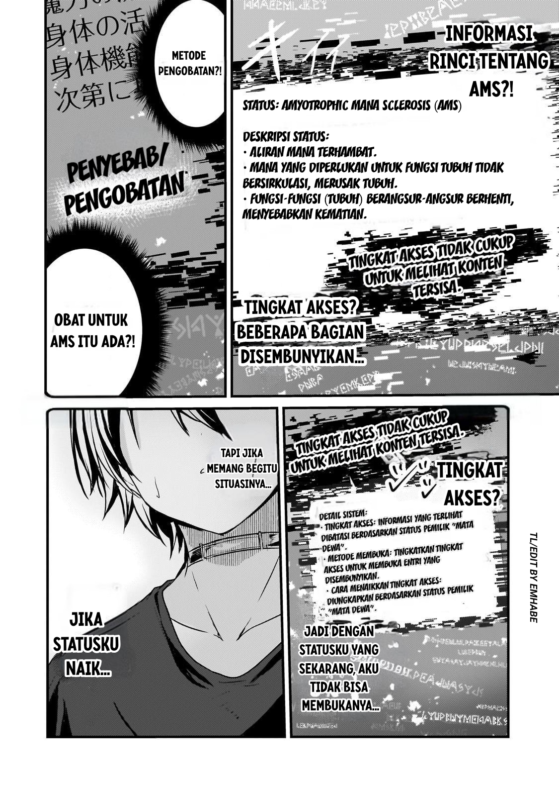 Hai no Sekai wa Kami no Me de Irozuku: Ore dake Mieru Status de, Saijaku kara Saikyou e Kakeagaru Chapter 10 - halaman 17