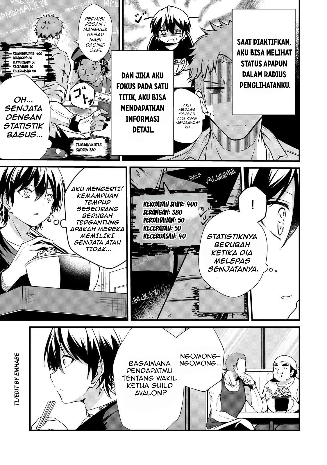 Hai no Sekai wa Kami no Me de Irozuku: Ore dake Mieru Status de, Saijaku kara Saikyou e Kakeagaru Chapter 10 - halaman 6