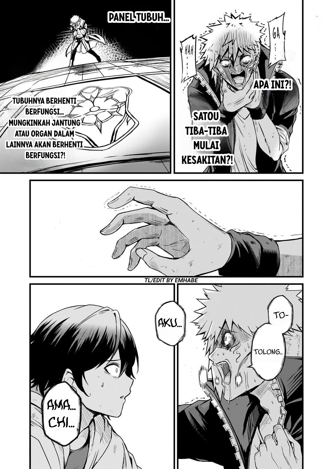 Hai no Sekai wa Kami no Me de Irozuku: Ore dake Mieru Status de, Saijaku kara Saikyou e Kakeagaru Chapter 3 - halaman 18