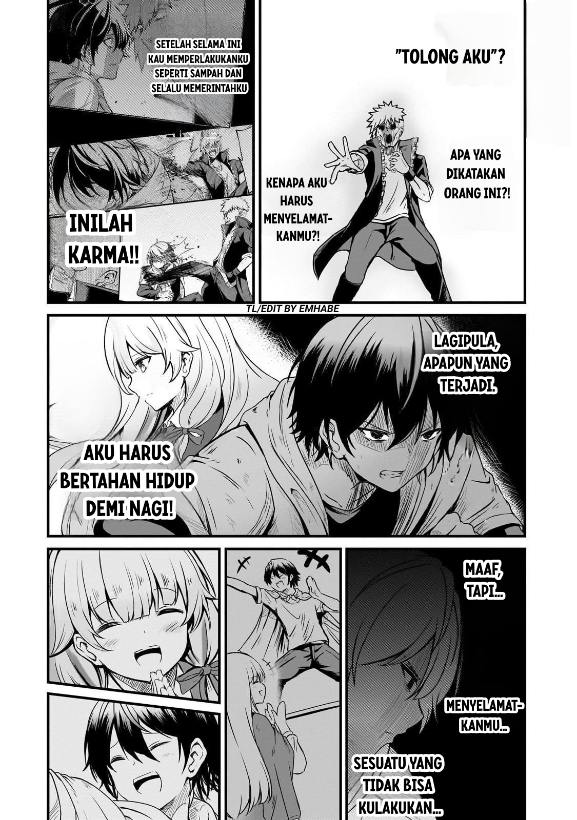 Hai no Sekai wa Kami no Me de Irozuku: Ore dake Mieru Status de, Saijaku kara Saikyou e Kakeagaru Chapter 3 - halaman 19