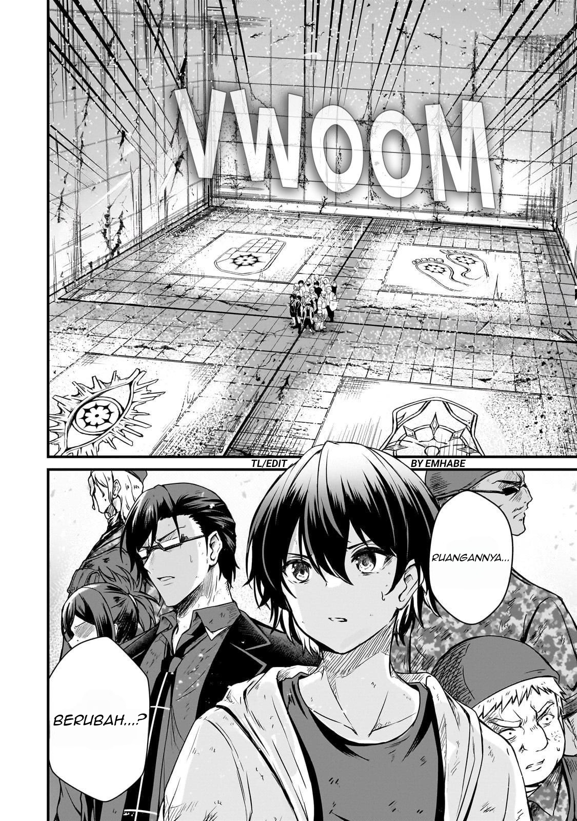 Hai no Sekai wa Kami no Me de Irozuku: Ore dake Mieru Status de, Saijaku kara Saikyou e Kakeagaru Chapter 3 - halaman 3